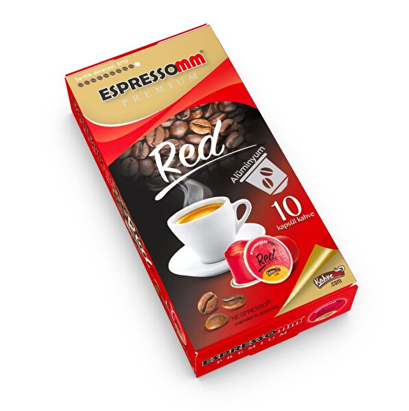 Picture of Espressomm Red Nespresso Compatible Coffee Capsul - Aluminium